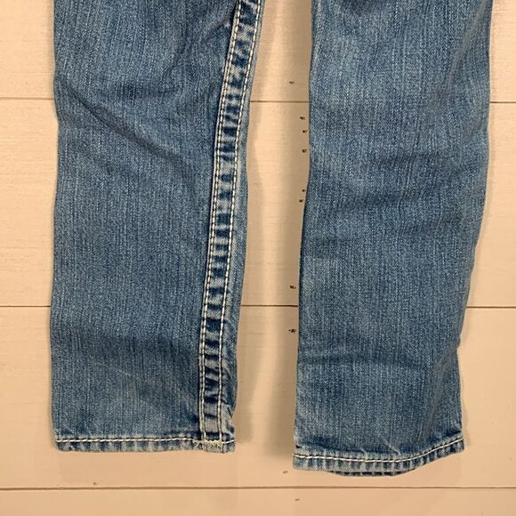 True Religion size 4 denim jeans distressed 100% cotton - Picture 6 of 7